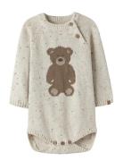 Nbngalto Ria Ls Knit Body Lil Cream Lil'Atelier