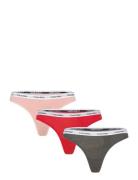 Thong 3Pk Patterned Calvin Klein