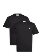 Ss Badge Tee 2Pk Black Calvin Klein Jeans