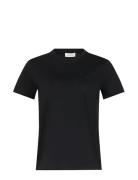 Ss Monogram Crew Tee Black Calvin Klein Jeans