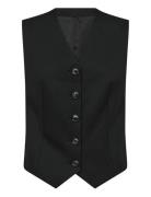 Bs Una Slim Fit Vest Black Bruun & Stengade