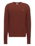 Ls Ez Cotton Waffle Crwnk Swtr 9 Burgundy Calvin Klein Jeans
