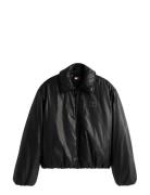 Tjw Oiled Padded Jacket Ext Black Tommy Jeans
