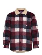 Tjm Check Teddy Overshirt Ext Patterned Tommy Jeans