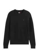 Tjm Slim Ess Sweater Ext Black Tommy Jeans