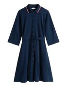 Rwb Butt D Ss Polo Drs 3/4 Navy Tommy Hilfiger