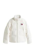 Tjw Alaska Grid Down Jacket Ext Cream Tommy Jeans