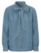 Denise Denim Blouse Blue Newhouse