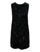 Onlanika Sl Sequins Bow Dress Wvn Black ONLY
