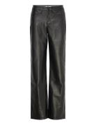 Aina Pu Leather Trousers Black Ahlvar Gallery