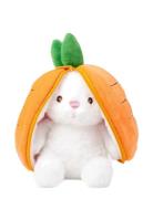 Kanin I Morot Med Dragkedja Orange Teddykompaniet