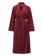 Fleece Robe Burgundy Damella Of Sweden