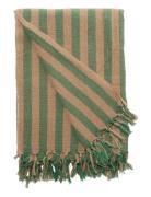 Throw, Stripe Green Au Maison