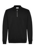 Sweat Polo L/S Black Lindbergh