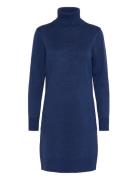 U6801, Milasz Rollneck Dress Blue Saint Tropez