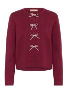 Cuholiday Cardigan Burgundy Culture