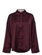 Nusantina Shirt Burgundy Nümph