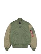 Ma-1 Camo Back Embroidery Green Alpha Industries