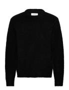Jormeadows Knit Boucle Crew Neck Black Jack & J S