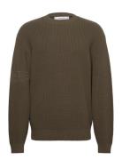 Band Knit Sweater Khaki Daily Paper