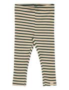 Legging Modal Striped Cream Petit Piao