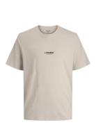 Jjesoho Tee Ss Crew Neck Noos Beige Jack & J S