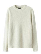 Nlmkleave Ls O-Neck Knit Noos Cream LMTD