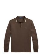 50/1 Interlock-Lsl-Psh Brown Polo Ralph Lauren