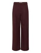 Gzpaula Mw Pants Burgundy Gestuz
