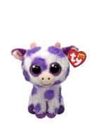 Ethel - Purple Spots Cow Reg Patterned TY