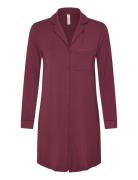 Essential Jersey Shirtdress Burgundy Hunkemöller