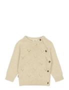 Ppdaqa Fold Over Knit Beige Petit Piao