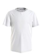 Intarsia Logo T-Shirt White Calvin Klein