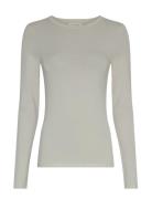 Mschbetrina O Ls Top Beige MSCH Copenhagen
