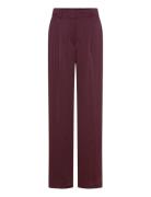 Dante6-Jules Creased Satin Pants Burgundy Dante6