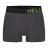 Hellner Men's Svierkku Seamless Boxer Grey/Black
