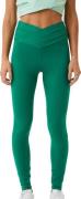 Women's Borg Cross Tights Verdant Green