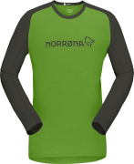 Norrøna Men's Fjørå Equaliser Lightweight Long Sleeve Norrona Green