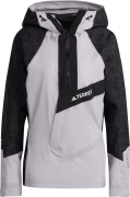 Adidas Women's TERREX Techrock RAIN.RDY Anorak Black/Sildaw