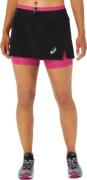 Asics Women's Fujitrail Skort Performance Black/Fuchsia Red