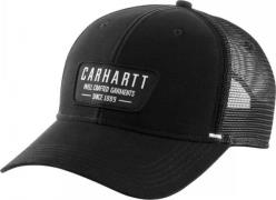 Mesh Back Crafted Patch Cap BLACK
