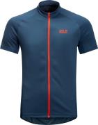 Jack Wolfskin Men's Tourer Fullzip Tee Thunder Blue