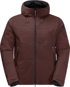 Jack Wolfskin Men's Bike Commute Insulated Jacket Dark Maroon