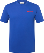 Marmot Men's Dot Tee Short Sleeve Trail Blue