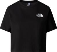 The North Face Women's Cropped Simple Dome T-Shirt TNF Black