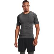 Men's UA HG Armour Comp Short Sleeve Carbon Heather