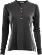 Aclima Women's WarmWool Granddad Shirt Marengo