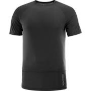 Men's Cross Run SS Tee DEEP BLACK/