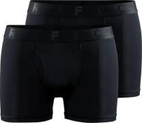 Craft Men's Core Dry Boxer 3-Inch 2-Pack Black