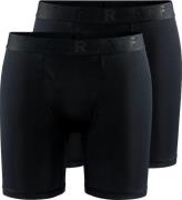 Men's Core Dry Boxer 6-Inch 2-Pack Black